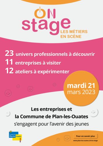 On stage: les métiers en scène