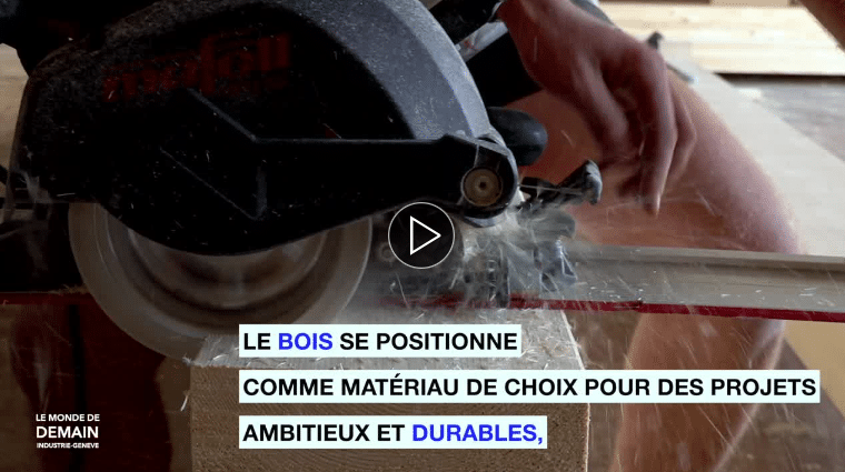 LMDD Léman Bleu Emission sur le bois et la construction