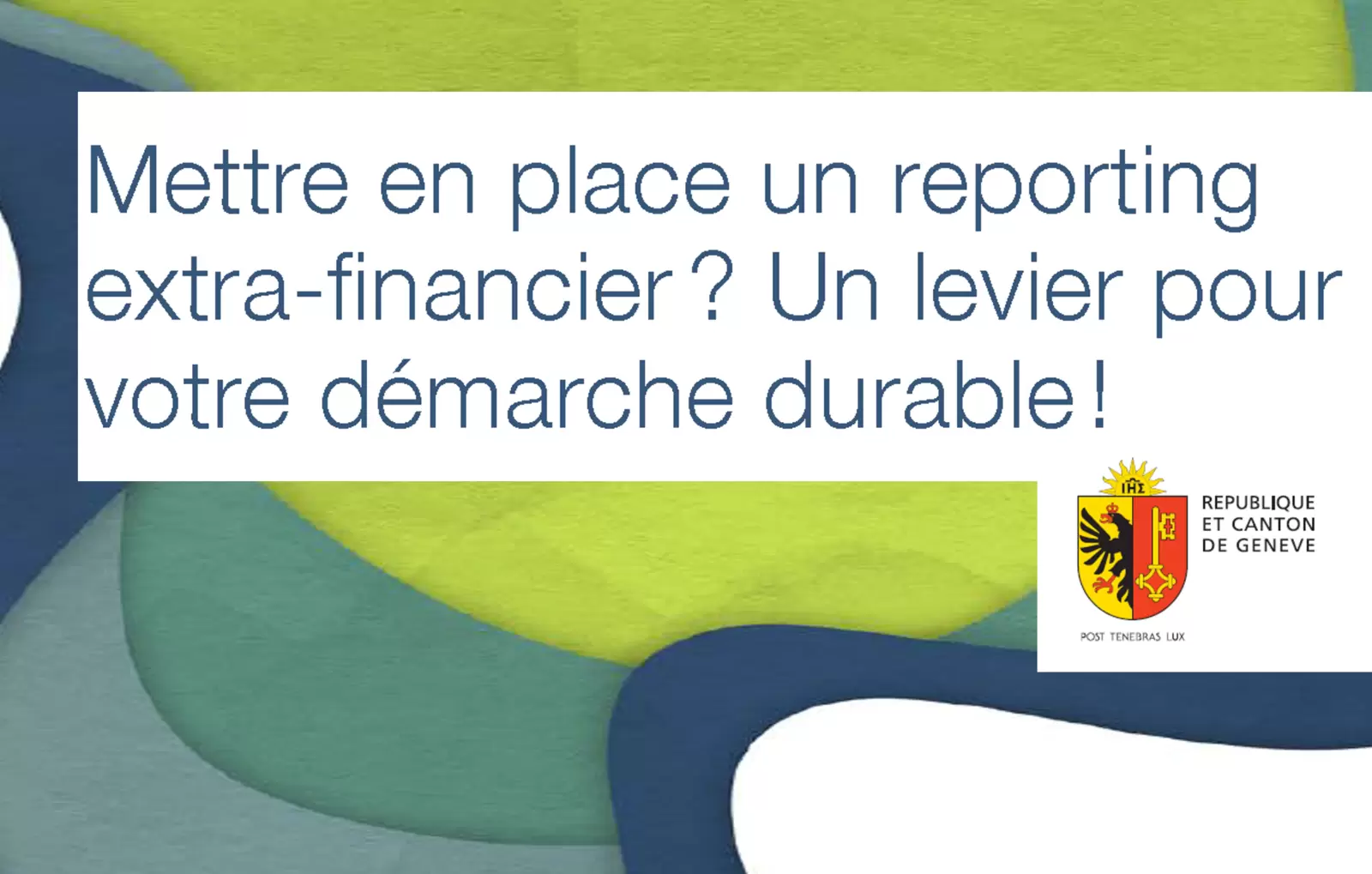 Guides Entreprises & Durabilité - accompagner les entreprises genevoises