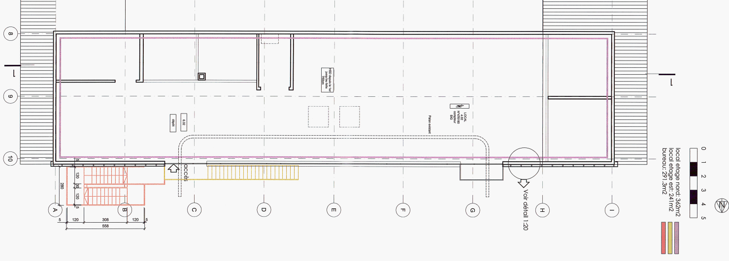 Bureaux de 381m2 aux Lignon  !