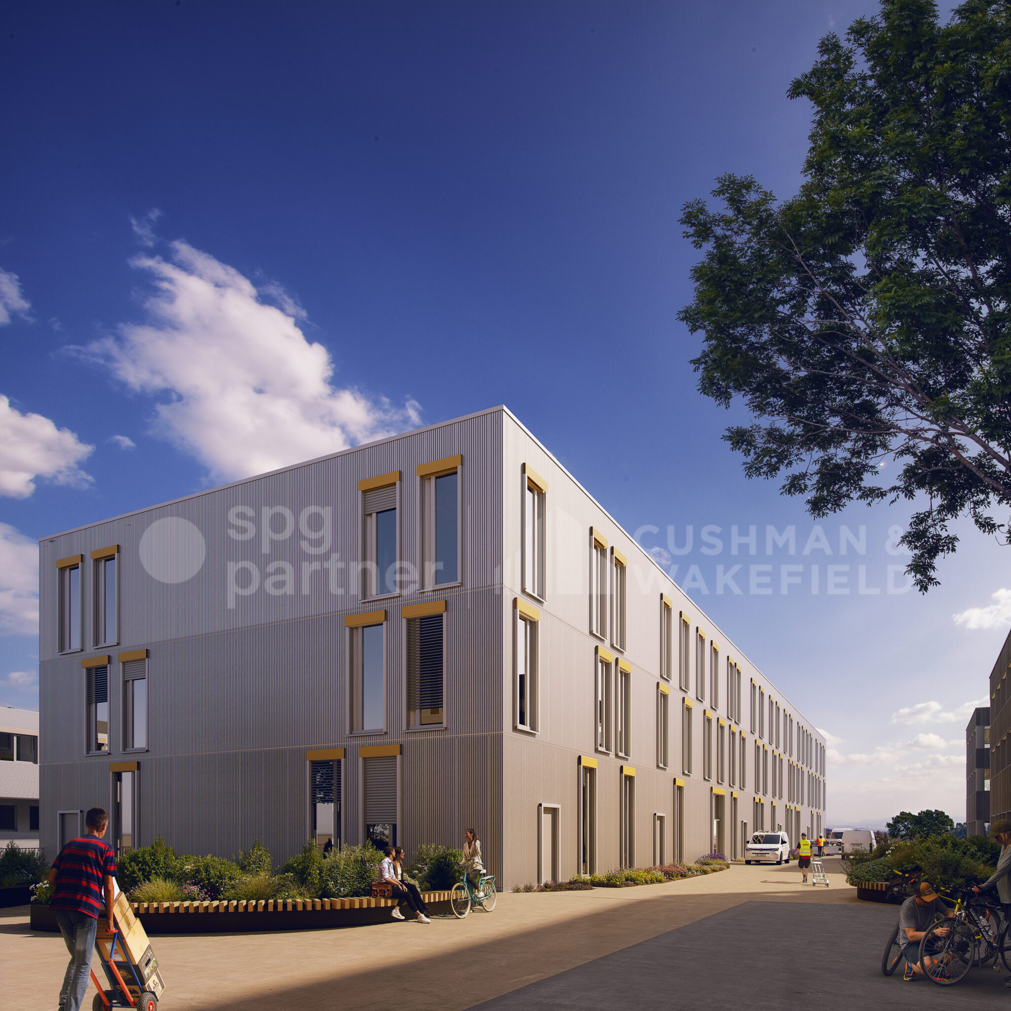 Quarz'Hub - Bâtiment industriel et artisanal à vendre - 4’500 m² à Vernier