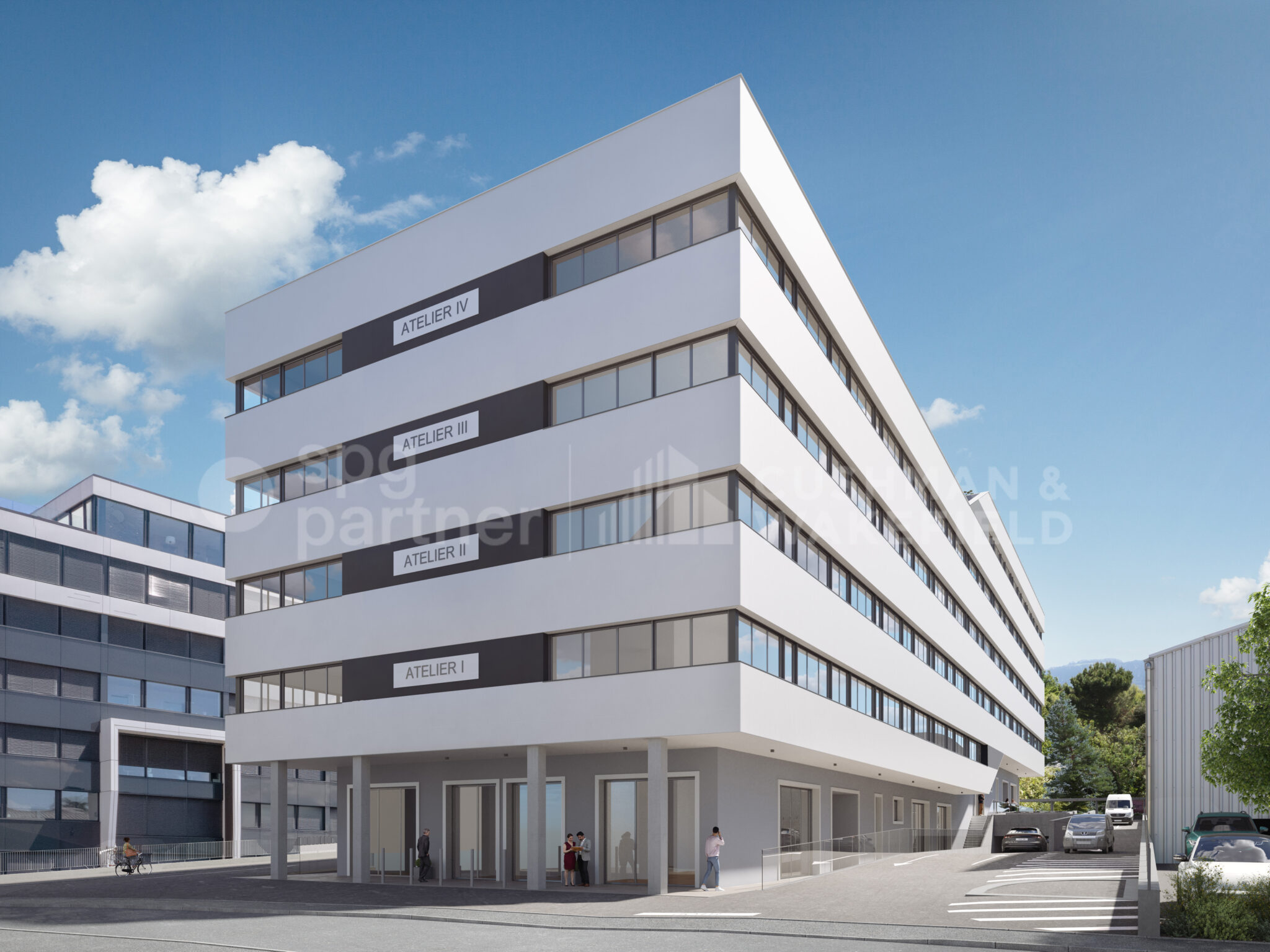 PACBO - 300 m² de surfaces modulables et modernes à vendre à Plan-les-Ouates