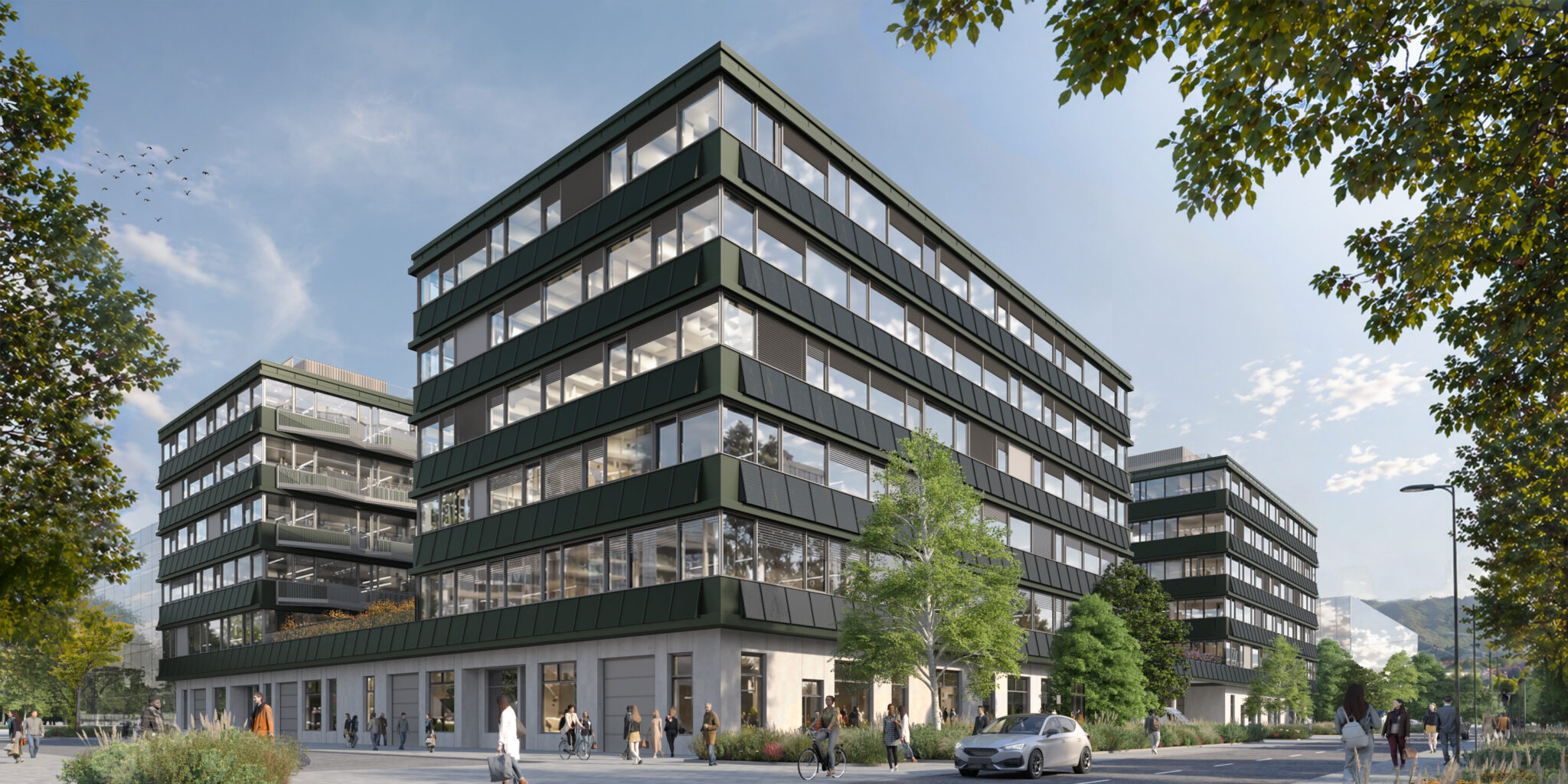 Surface commerciale/industrielle à vendre au 5ème étage (R+5) - Écoparc des Cherpines