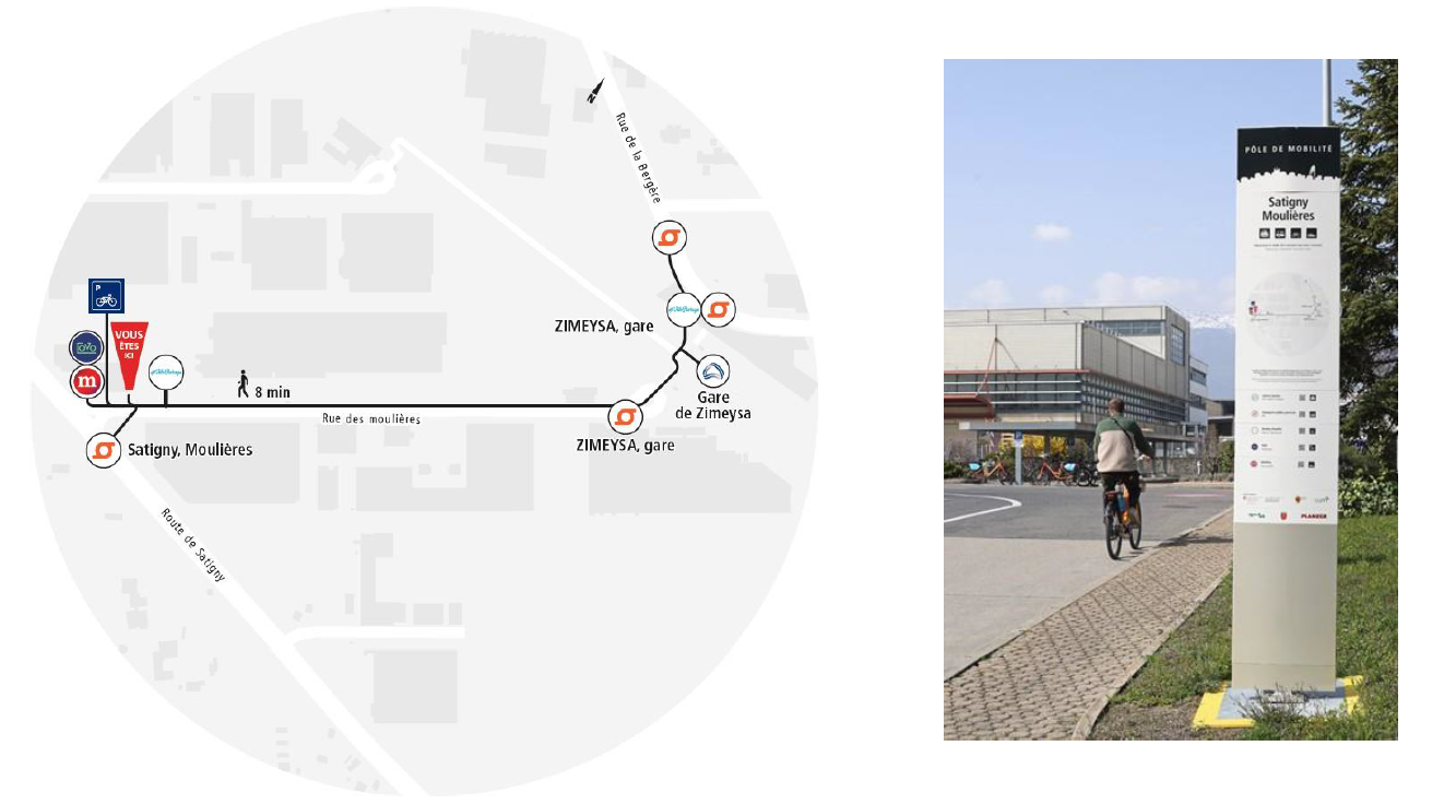 Pôle de mobilité Satigny Moulières