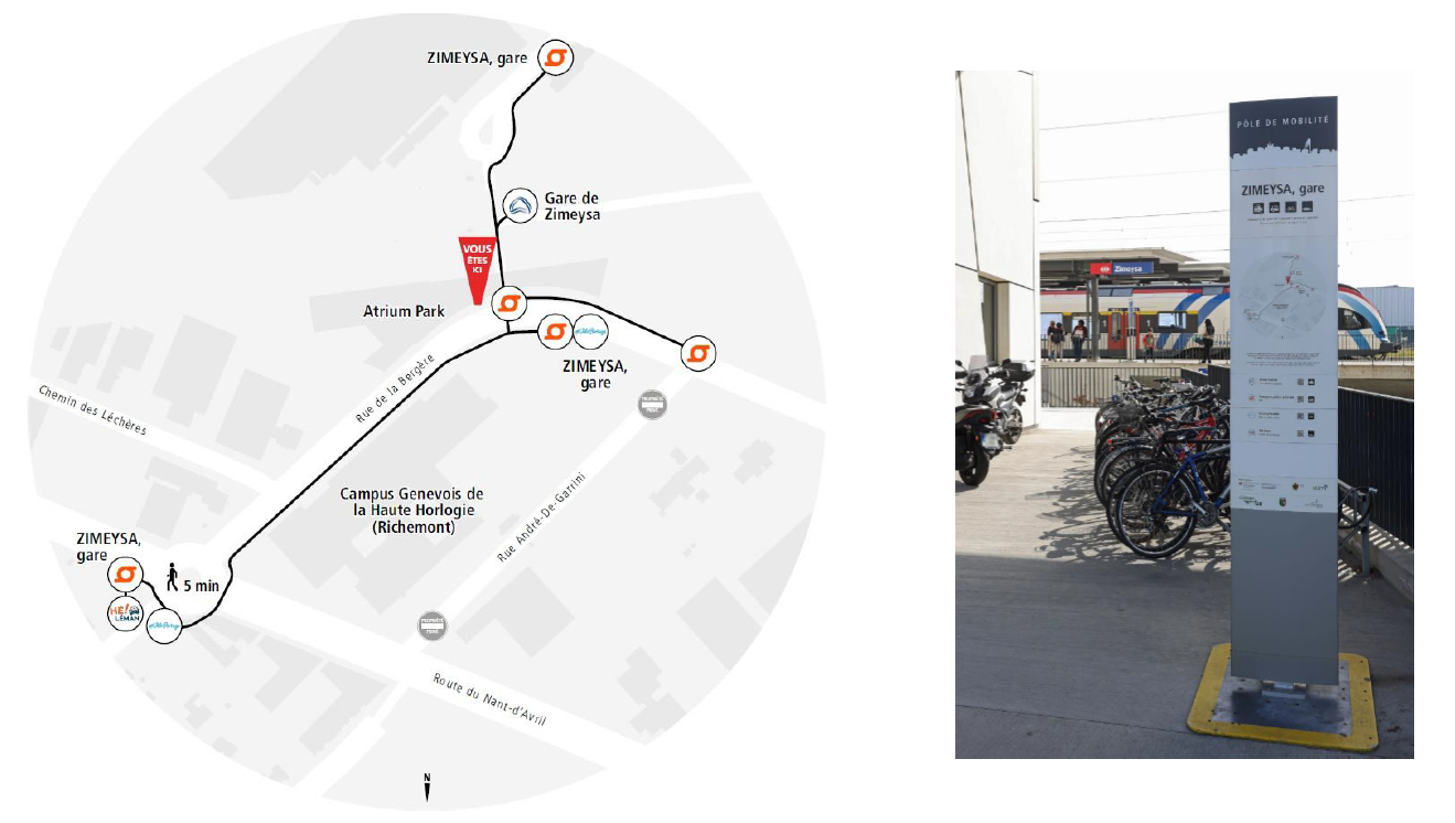 Pôle de mobilité Zimeysa gare